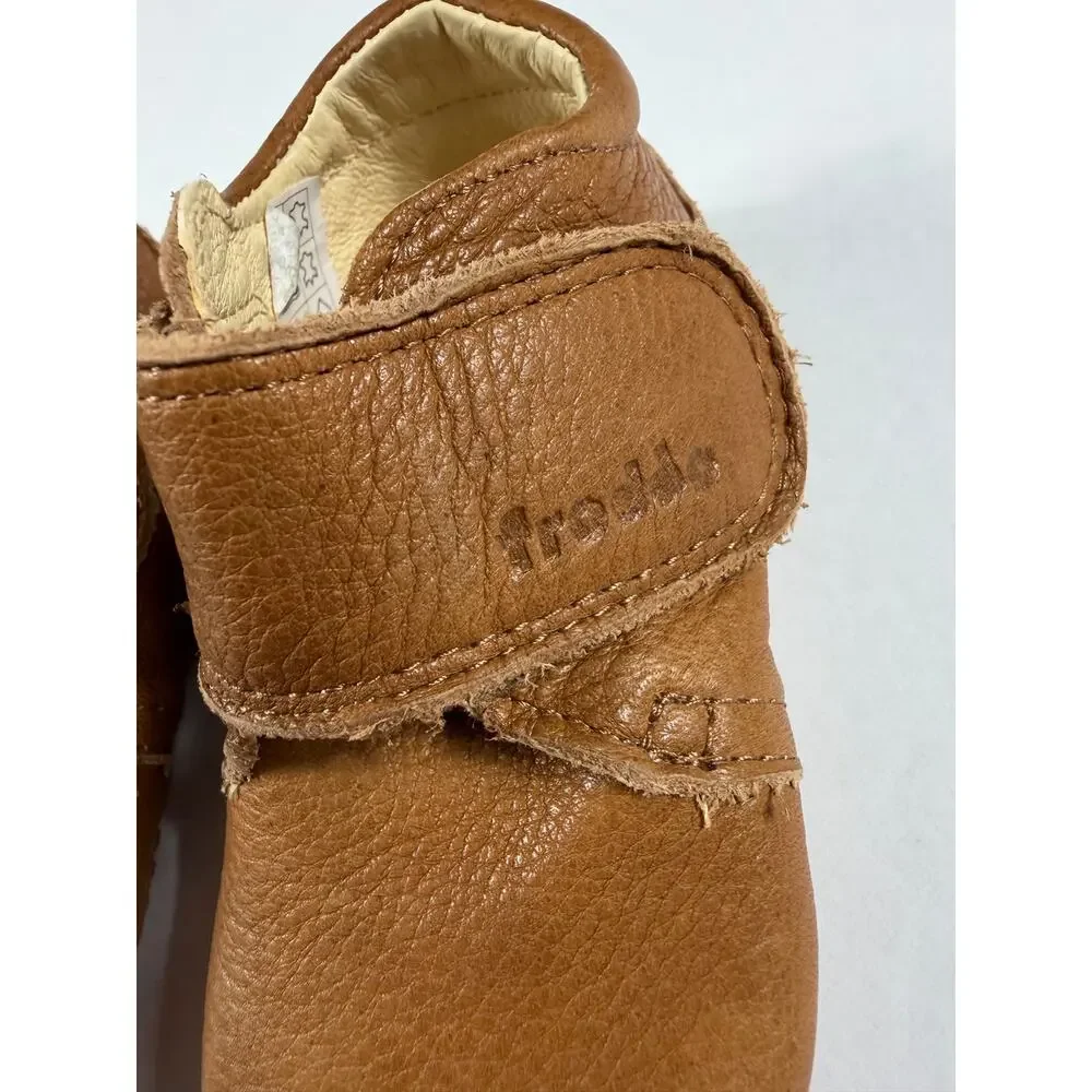 Froddo Prewalkers Leather First Walker Shoes Cognac EU 19 / US 4 toddler